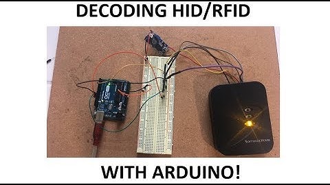 How To Decode HID/RFID Cards with Arduino (2019)