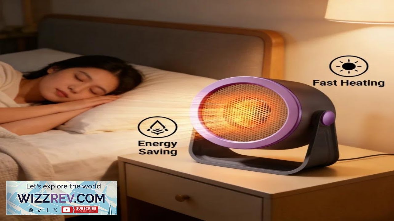 Mini Fan Heater Portable Hot Air Blower Desktop Heater Electric Radiator Office