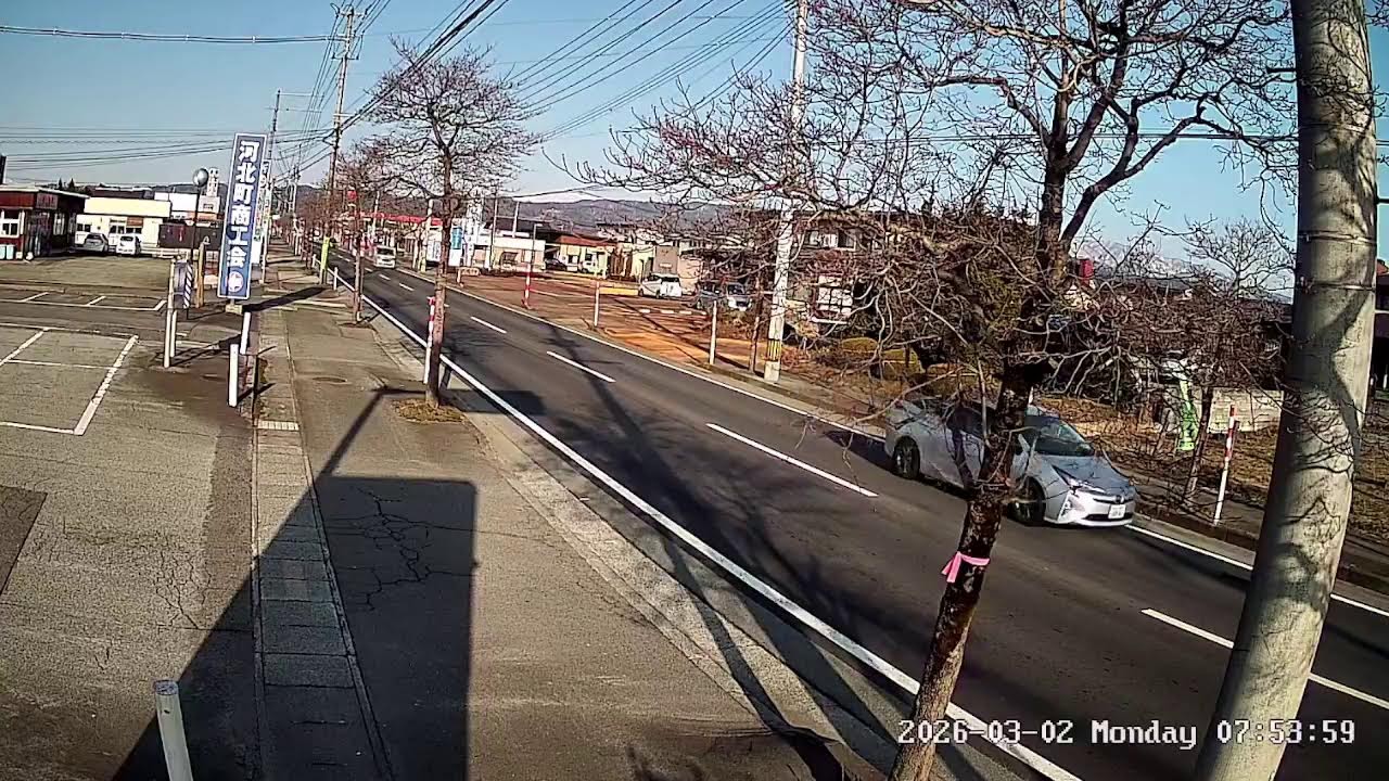 山形県西村山郡河北町谷地月山堂ライブカメラ Yamagata Nishimurayama Livecamera.world.cam