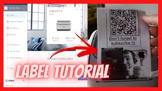 Zebra ZSB Label Designer Full Tutorial on Designing and Printing Thermal Labels screenshot 1