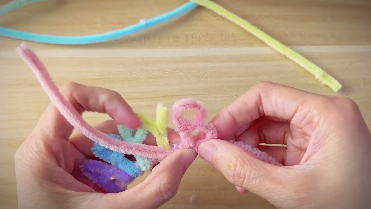 diy clay and color treats 簡單易學的扭扭棒生日發箍，連膠水都不用！