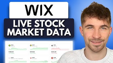How to Add Live Stock Market Data to Wix (2025)