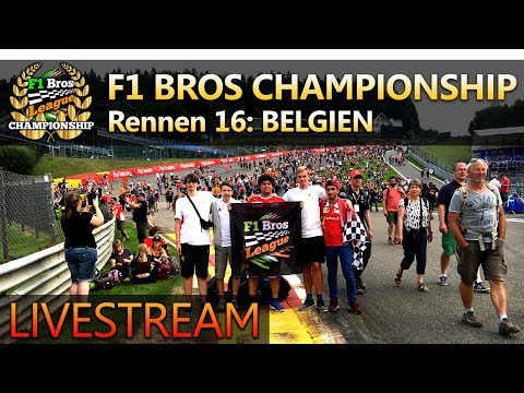LIVE 🔴 F1 2017 | LIGARENNEN BELGIEN - S5 #16 | F1 Bros League Championship - YouTube