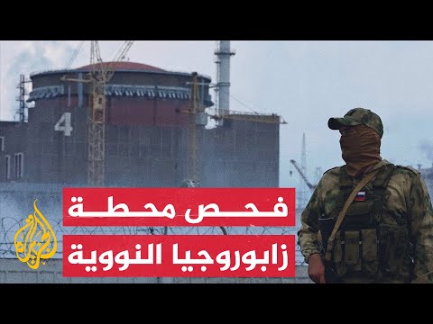 شاهد | خبراء الوكالة الدولية للطاقة الذرية يفحصون محطة زابوروجيا النووية