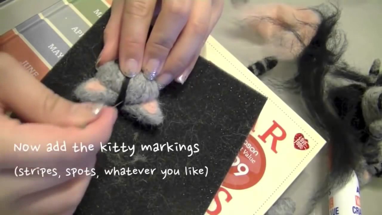 Cara Membuat Boneka Kucing Dari Flanel - YouTube