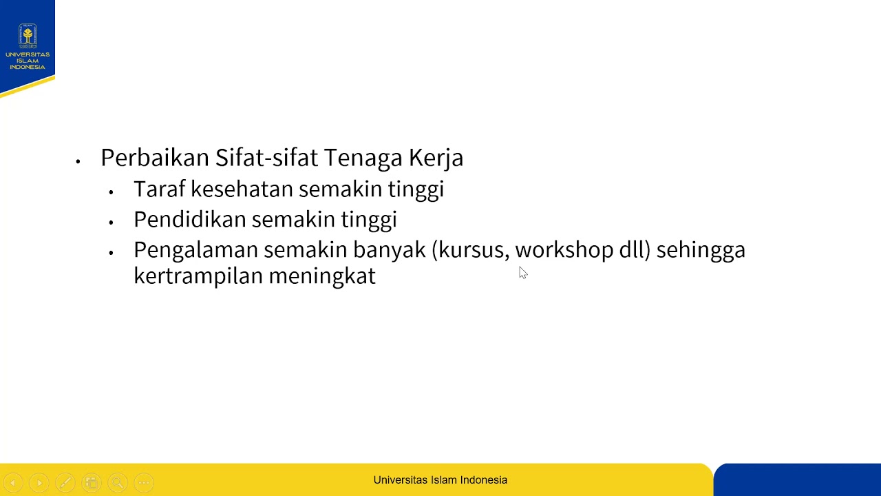 Pertemuan ke 13 Penentuan Upah dan Pasar Tenaga Kerja