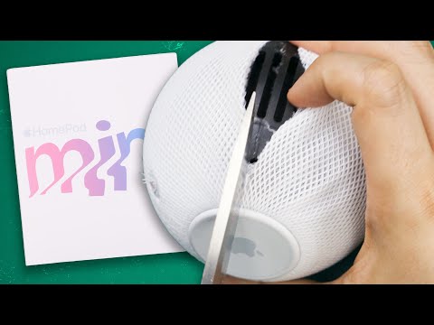 APPLE HomePod mini'yi İNCELEDİM! BIRAZ İÇİNE FALAN DA BAKTIM - YouTube