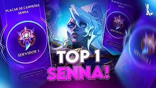 🚨 O NOVO TOP 1 SENNA TEM NOME… E ELE FAZ PEEL!!! ALGUÉM AVISA!!! | LoL Wild Rift