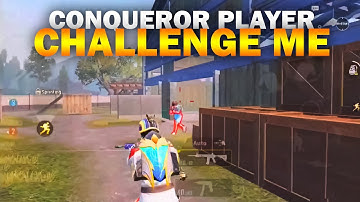Conqueror Player Challenge Me 🔥1V1 & This Happened ⚡
