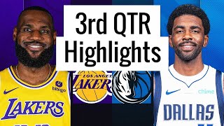 LA Lakers vs Dallas Mavericks Full Highlights 3rd QTR | Jan 17 | NBA Regular Season 2024