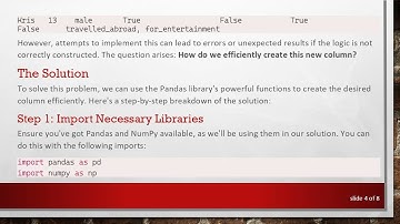 Efficiently Create a New Column Based on True Values in Pandas DataFrames