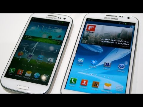 Samsung Galaxy S III porównie z Galaxy S II