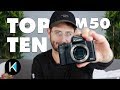 Canon M50 - TOP TEN THINGS TO KNOW!