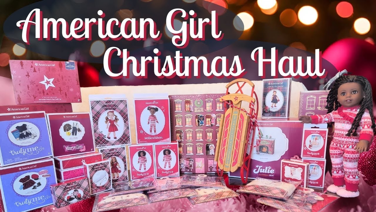 What Is Under The Tree HUGE American Girl Christmas Haul americangirl what-is-under-the-tree-huge-american-girl-christmas-haul-americangirl