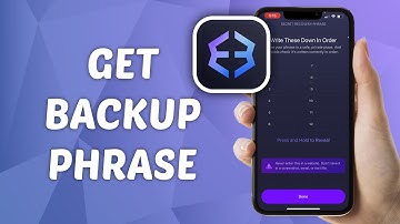 How to Get Backup Codes (Phrase) in Exodus Wallet