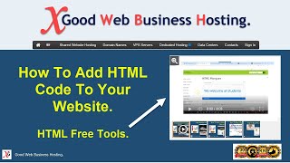 How To Add HTML Code To Your Website | Add HTML Code.