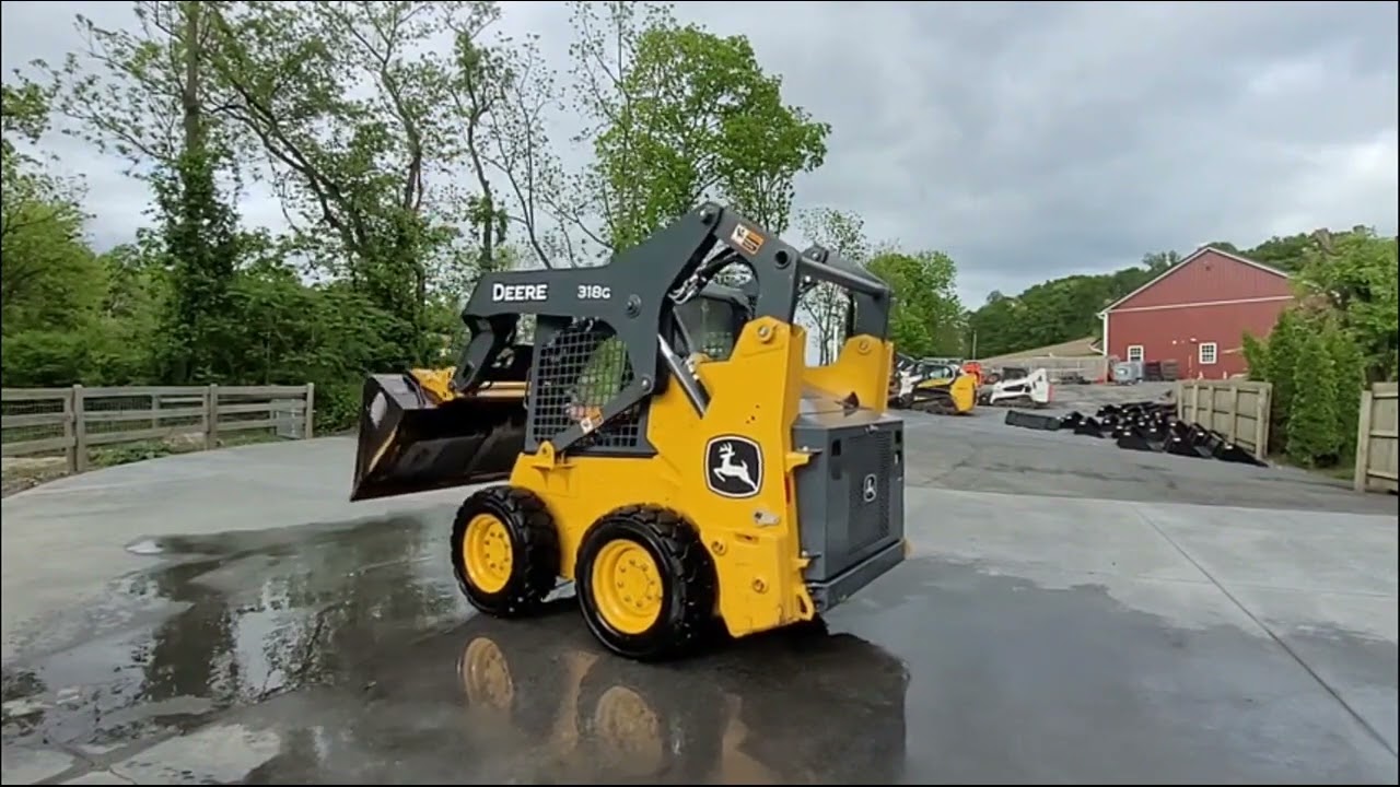 2021 DEERE 318G For Sale