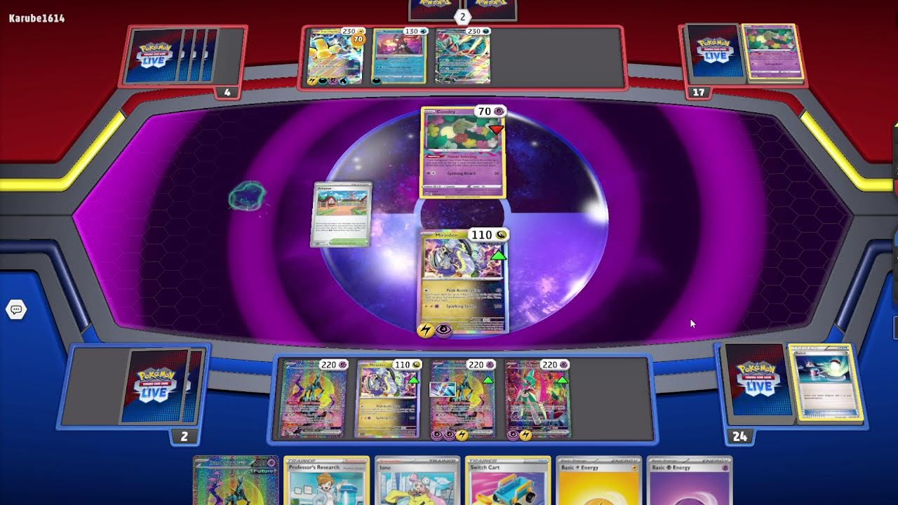 Pokemon Deck Profile Iron Crowns ex Valiant ex Bundle Future Combo DeckPart 2