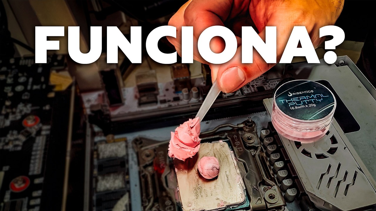 PASSEI MASSA TÉRMICA NO PROCESSADOR (OLHA O RESULTADO!)