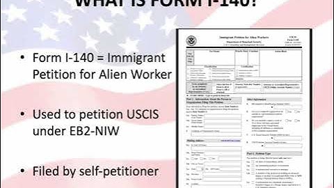 How TO FILL FORM I-140 (2025) PART1