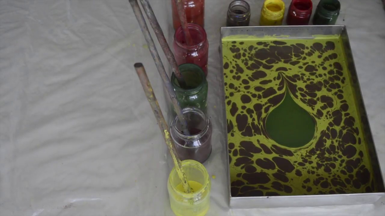 Ebru kunst ||  Studio DectArt || www.dectart.nl