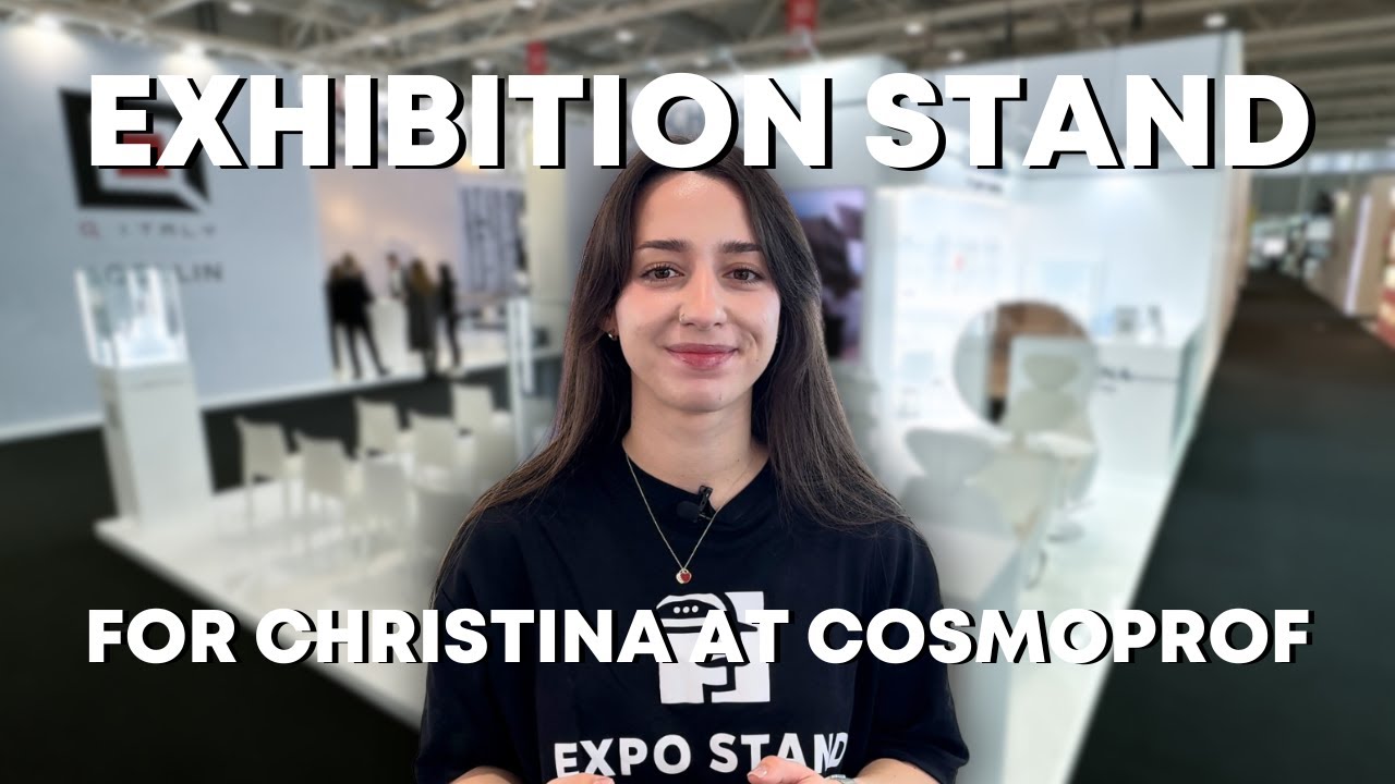Индивидуальный выставочный стенд для Christina Cosmetics