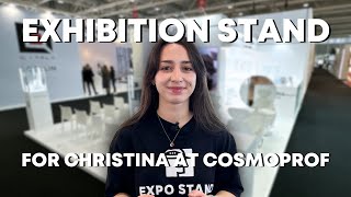 Bespoke Exhibition Stand for Christina Cosmetics