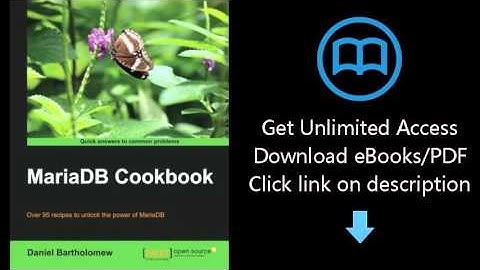 Download MariaDB Cookbook PDF