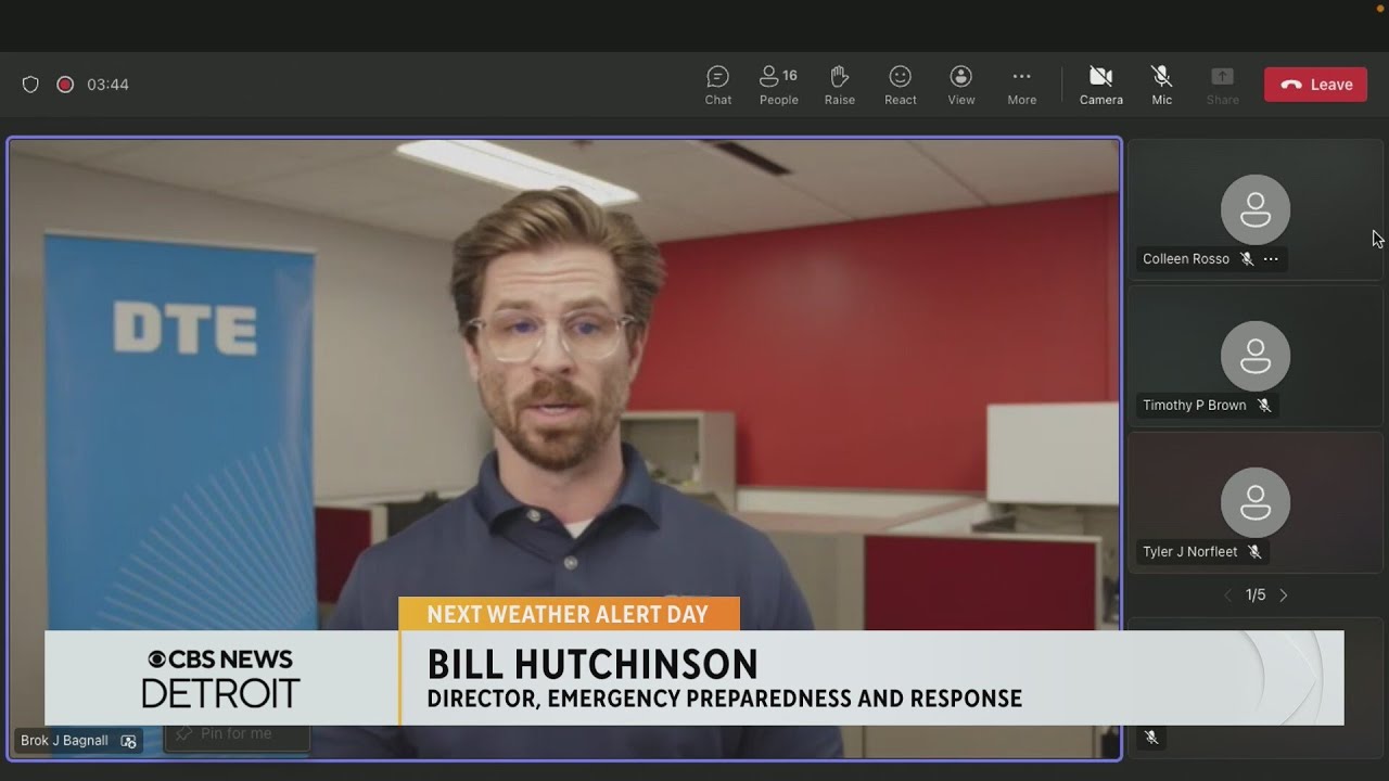 DTE Energy provides update on winter storm preparation - YouTube