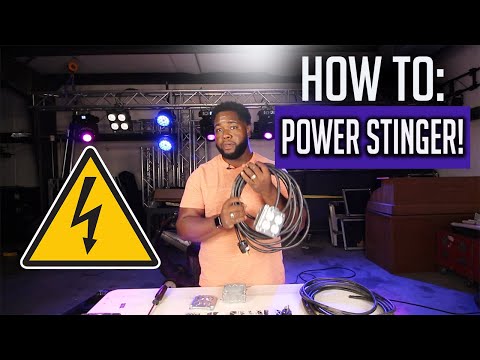 HOW TO: MAKE YOUR OWN POWER STINGER! | SAVE MONEY ON CABLES!