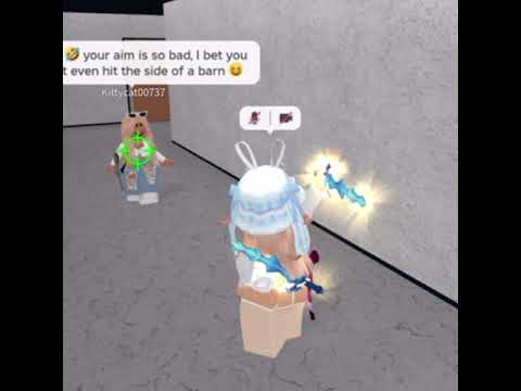 “You can’t aim”