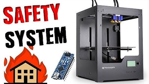 DIY 3D PRINTER SAFETY SHUTOFF!  DONT BURN YOUR HOUSE DOWN