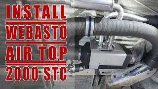 How to Install a Webasto 2000 STC a VW Westfalia (replacing the old Eberspacher) - YouTube