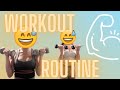 WORKOUT ROUTINE (Shoulders &amp; Biceps)