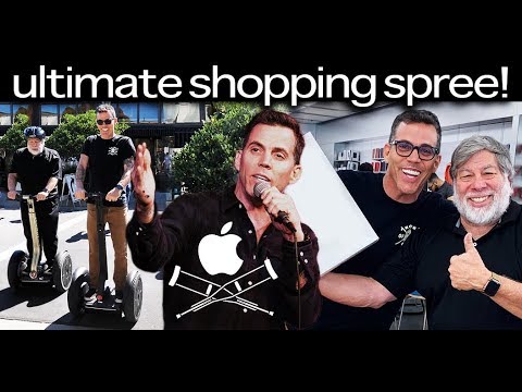 Going To The Apple Store With Steve Wozniak! | Steve-O