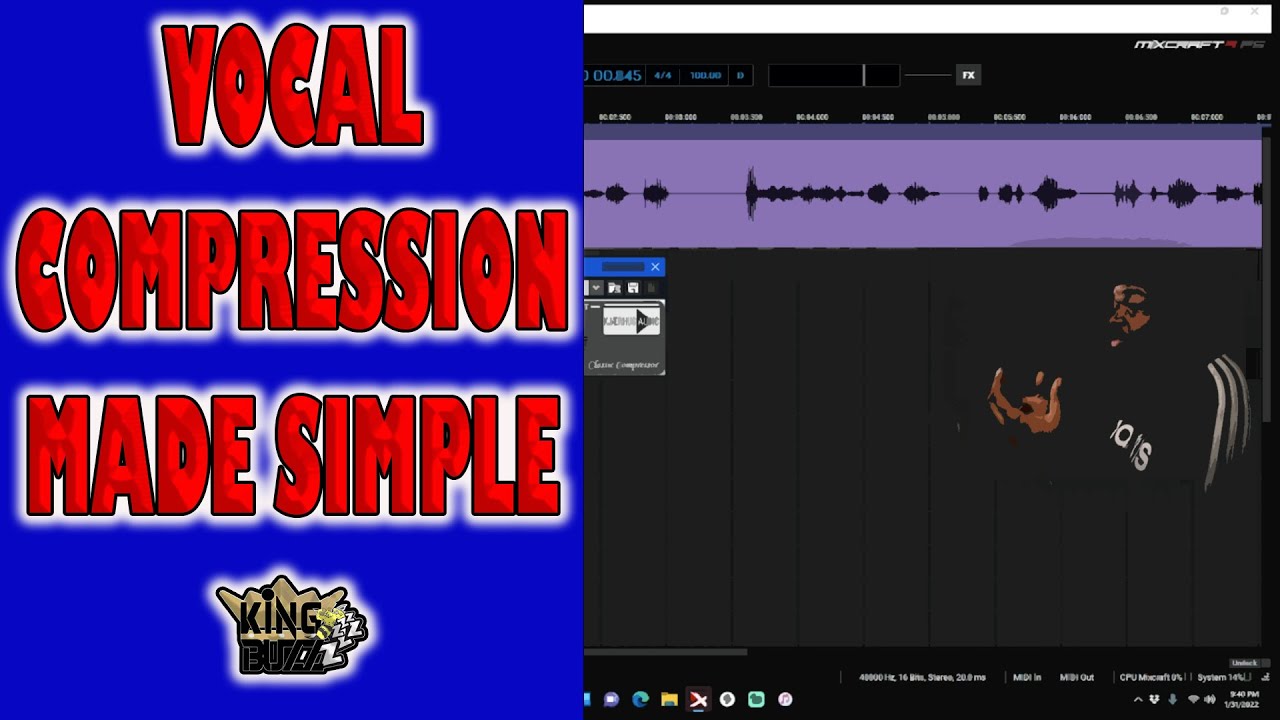 COMPRESSING VOCALS MADE SIMPLE | MIXCRAFT 9