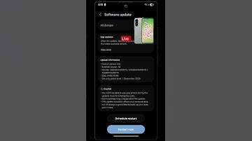 Samsung Galaxy A56 One UI 8.0 (Android 16) Update Rolling Out in Europe #samsung #OneUI8 #shorts