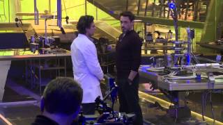 Avengers Age Of Ultron Behind The Scenes Footage