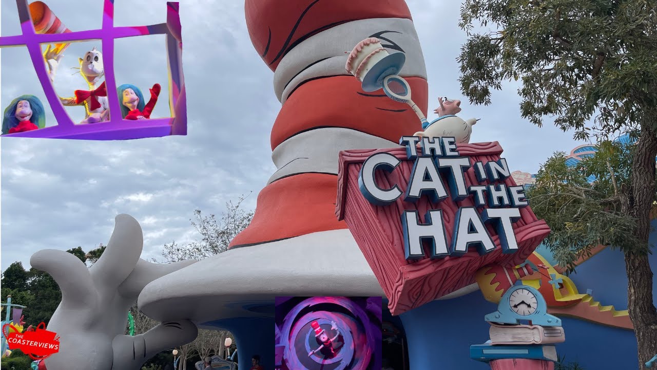 The Cat in the Hat [4K POV] Universal Islands of Adventure, Orlando