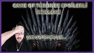 JAHREİN GAME OF THRONES 3.BÖLÜM SPOİLERLİ İNCELEMESİ (HİÇ SEVMEDİ)