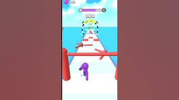 Rope Man Run Lvl - 54 #Shorts Android/ios