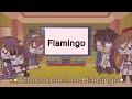 Aftons react to flamingo! | 4K special? | Gacha Life | Afton Family |