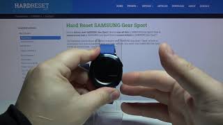 How to Factory Reset SAMSUNG Gear Sport – Erase All Content & Settings screenshot 3