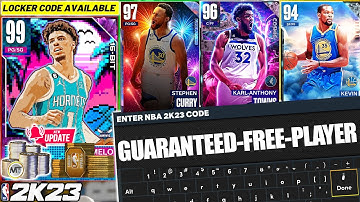 Hurry and Use the New Locker Codes for a Guaranteed FREE Player! NBA 2K23 MyTeam