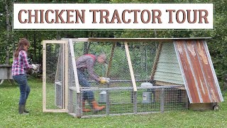 Chicken Tractor Tour | Building a Portable Coop