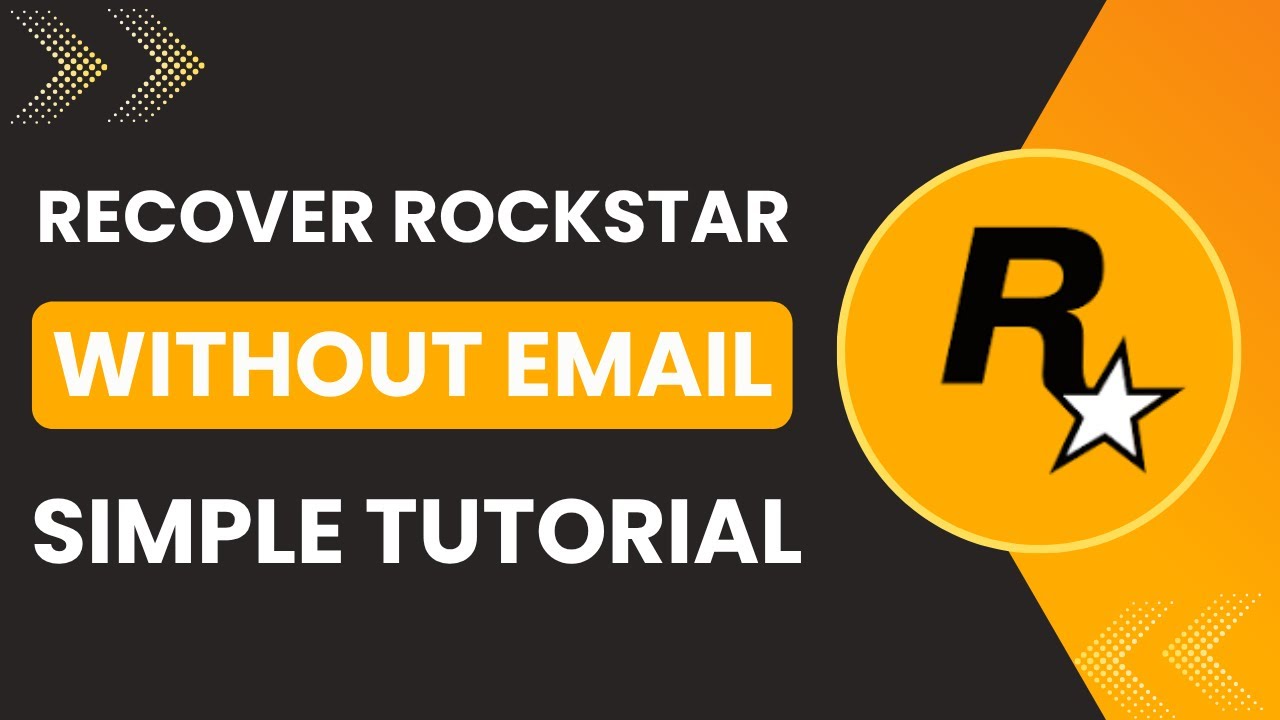 How to Recover Rockstar Account Without Email