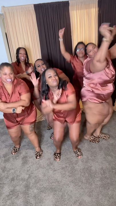 Girls’ Night Dance Vibes | Waiting to Exhale Pajama Party| Fun in Shades of Brown #walltowall