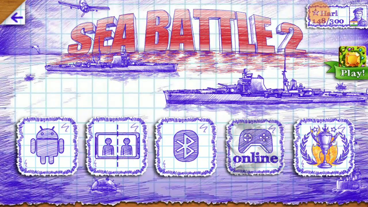 Sea Battle 2 Android Gameplay Online Classic Mode YouTube