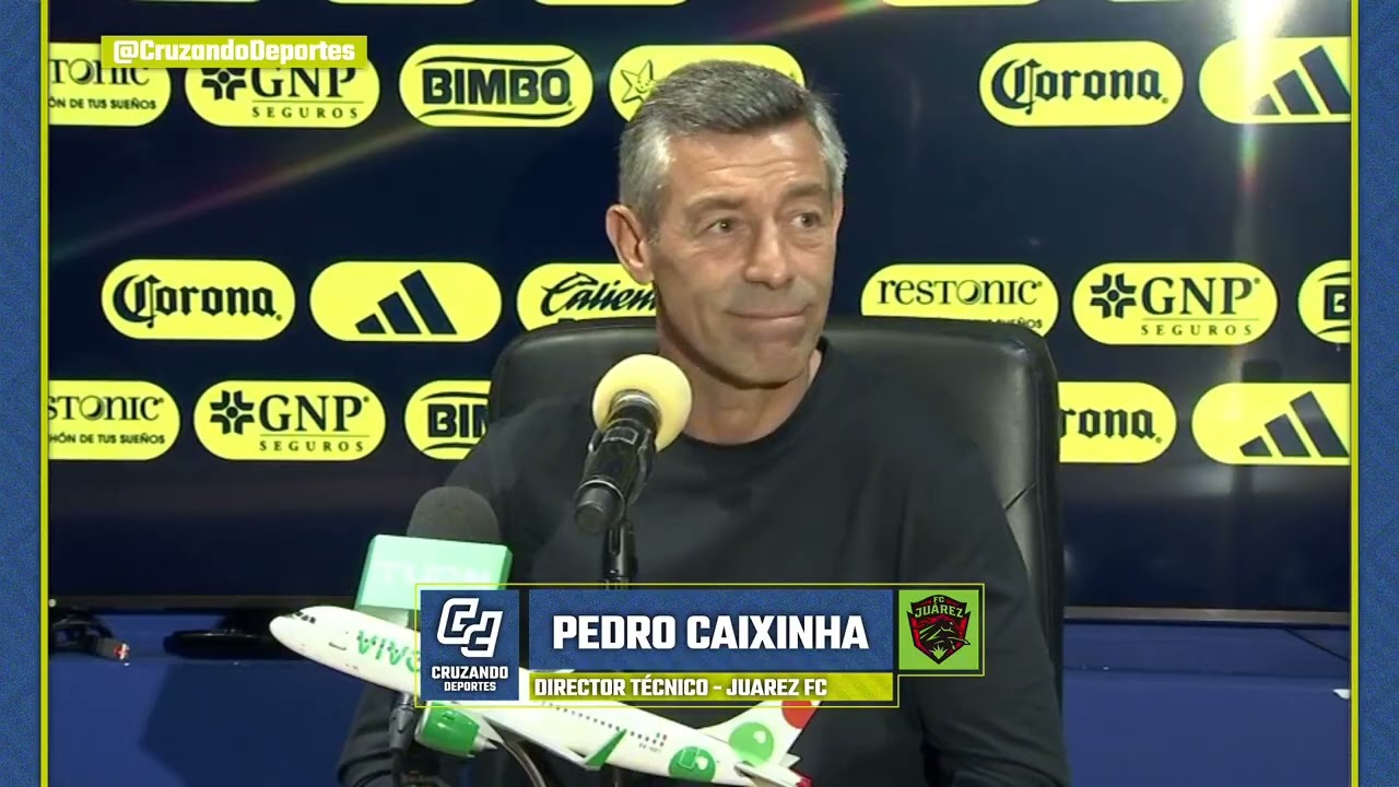 Pedro Caixinha REACCIONA al triunfo de Juárez vs América 2-1 | Jornada 9