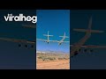 Stratolaunch Roc World's Largest Aircraft || ViralHog